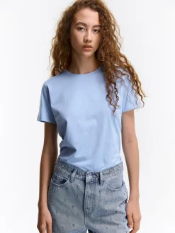 GATE Bawełniana koszulka basic| Koszulki I Topy·Koszulki