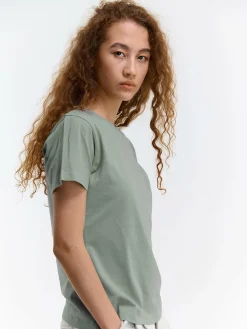 GATE Bawełniana koszulka basic| Koszulki I Topy·Koszulki