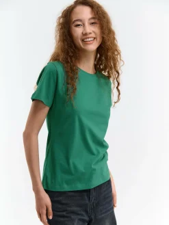 GATE Bawełniana koszulka basic| Koszulki I Topy·Koszulki