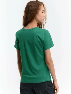 GATE Bawełniana koszulka basic| Koszulki I Topy·Koszulki