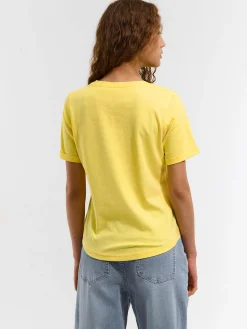 GATE Bawełniana koszulka basic z krótkim rękawem| Koszulki I Topy·Koszulki