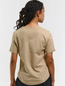 GATE Bawełniana koszulka basic z krótkim rękawem| Koszulki I Topy·Koszulki