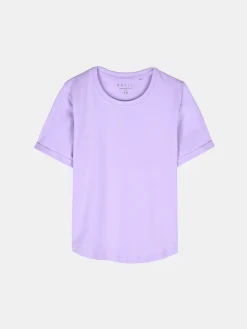 GATE Bawełniana koszulka basic z krótkim rękawem| Koszulki I Topy·Koszulki