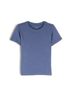 GATE Bawełniana koszulka basic z krótkim rękawem| Koszulki I Topy·Koszulki