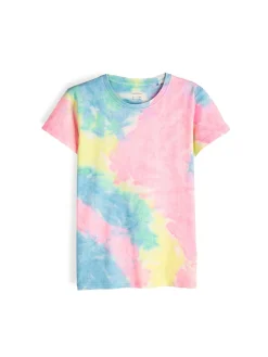 GATE Bawełniana koszulka batik|Dzieci Dziewczynki·Koszulki I Topy