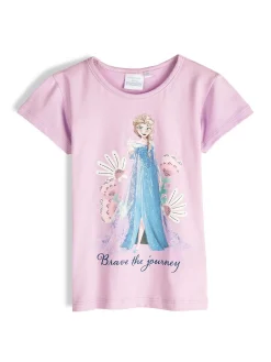GATE Bawełniana koszulka Frozen|Dzieci Dziewczynki·Koszulki I Topy