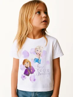 GATE Bawełniana koszulka Frozen|Dzieci Dziewczynki·Koszulki I Topy