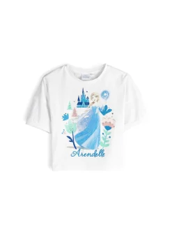 GATE Bawełniana koszulka Frozen|Dzieci Dziewczynki·Koszulki I Topy