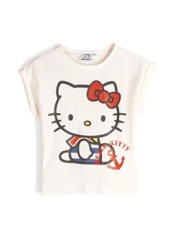 GATE Bawełniana koszulka Hello Kitty|Dzieci Dziewczynki·Koszulki I Topy