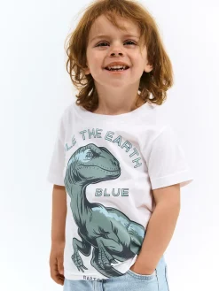 GATE Bawełniana koszulka jurassic world|Dzieci Chłopcy·Koszulki