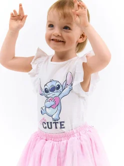 GATE Bawełniana koszulka Lilo & Stitch|Dzieci Dziewczynki·Koszulki I Topy