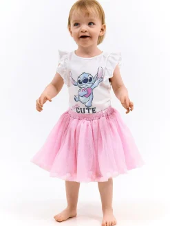 GATE Bawełniana koszulka Lilo & Stitch|Dzieci Dziewczynki·Koszulki I Topy