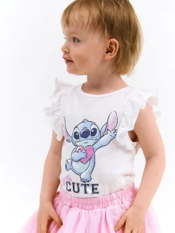 GATE Bawełniana koszulka Lilo & Stitch|Dzieci Dziewczynki·Koszulki I Topy