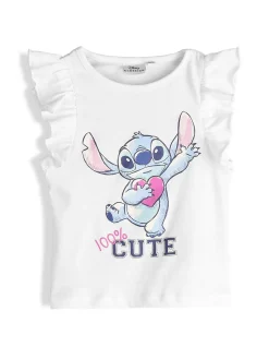 GATE Bawełniana koszulka Lilo & Stitch|Dzieci Dziewczynki·Koszulki I Topy