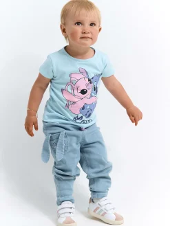 GATE Bawełniana koszulka Lilo & Stitch|Dzieci Dziewczynki·Koszulki I Topy