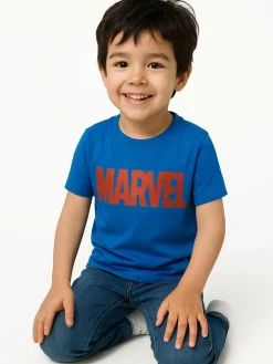 GATE Bawełniana koszulka Marvel|Dzieci Chłopcy·Koszulki