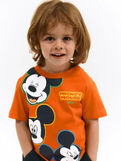 GATE Bawełniana koszulka Mickey Mouse|Dzieci Chłopcy·Koszulki