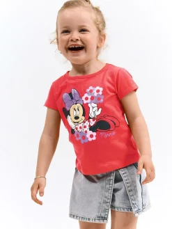 GATE Bawełniana koszulka Minnie Mouse|Dzieci Dziewczynki·Koszulki I Topy