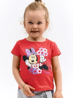 GATE Bawełniana koszulka Minnie Mouse|Dzieci Dziewczynki·Koszulki I Topy