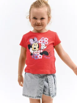 GATE Bawełniana koszulka Minnie Mouse|Dzieci Dziewczynki·Koszulki I Topy