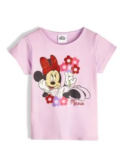 GATE Bawełniana koszulka Minnie Mouse|Dzieci Dziewczynki·Koszulki I Topy