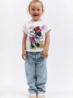 GATE Bawełniana koszulka Minnie Mouse|Dzieci Dziewczynki·Koszulki I Topy