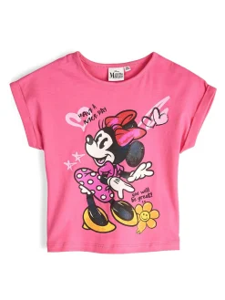 GATE Bawełniana koszulka Minnie Mouse|Dzieci Dziewczynki·Koszulki I Topy