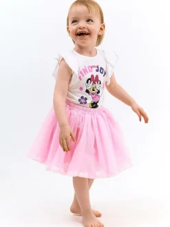 GATE Bawełniana koszulka Minnie Mouse|Dzieci Dziewczynki·Koszulki I Topy