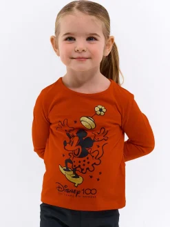 GATE Bawełniana koszulka Minnie Mouse|Dzieci Dziewczynki·Koszulki I Topy