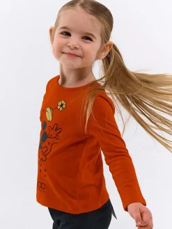 GATE Bawełniana koszulka Minnie Mouse|Dzieci Dziewczynki·Koszulki I Topy