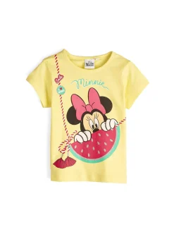 GATE Bawełniana koszulka Minnie Mouse|Dzieci Dziewczynki·Koszulki I Topy