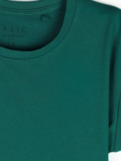 GATE Bawełniana koszulka o krótkim kroju| Koszulki I Topy·Koszulki