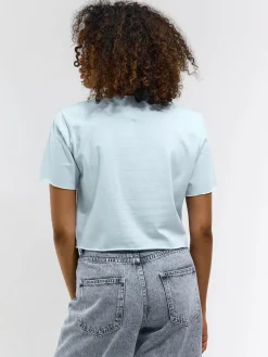 GATE Bawełniana koszulka o krótkim kroju| Koszulki I Topy·Koszulki|Koszulki I Topy·Crop Top ☀️