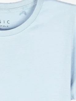 GATE Bawełniana koszulka o krótkim kroju| Koszulki I Topy·Koszulki