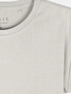 GATE Bawełniana koszulka o krótkim kroju| Koszulki I Topy·Koszulki