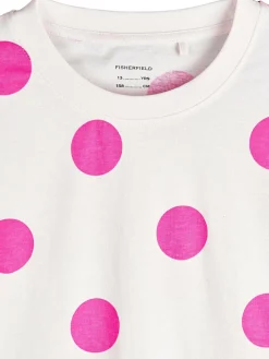 GATE Bawełniana koszulka oversize|Dzieci Dziewczynki·Koszulki I Topy