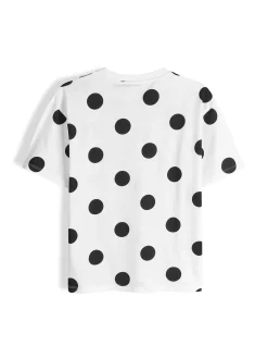 GATE Bawełniana koszulka oversize|Dzieci Dziewczynki·Koszulki I Topy