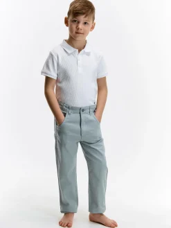 GATE Bawełniana koszulka polo|Dzieci Chłopcy·Koszulki