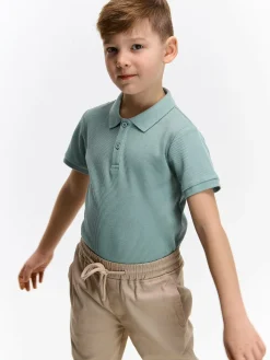 GATE Bawełniana koszulka polo|Dzieci Chłopcy·Koszulki