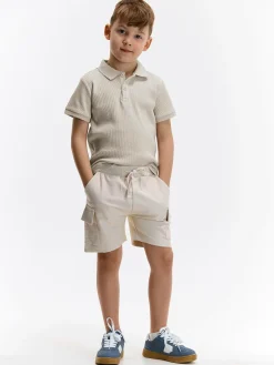 GATE Bawełniana koszulka polo|Dzieci Chłopcy·Koszulki