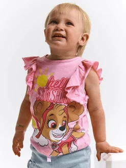 GATE Bawełniana koszulka Psi Patrol|Dzieci Dziewczynki·Koszulki I Topy