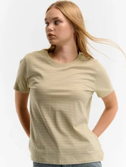 GATE Bawełniana koszulka w paski| Koszulki I Topy·Koszulki