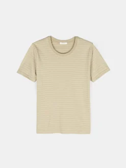 GATE Bawełniana koszulka w paski| Koszulki I Topy·Koszulki