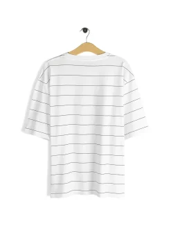 GATE Bawełniana koszulka w paski| Koszulki·Koszulki ☀️