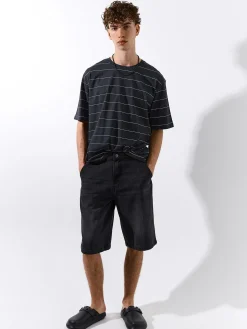 GATE Bawełniana koszulka w paski| Koszulki·Koszulki ☀️