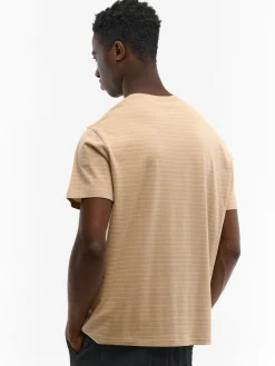 GATE Bawełniana koszulka w paski| Koszulki·Koszulki ☀️