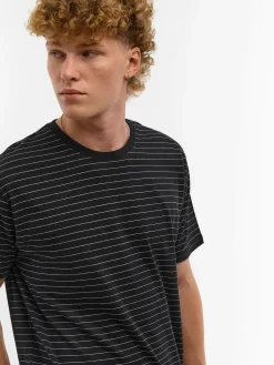 GATE Bawełniana koszulka w paski| Koszulki·Koszulki ☀️