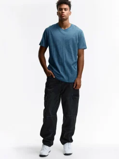 GATE Bawełniana koszulka w paski| Koszulki·Koszulki ☀️