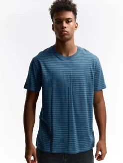 GATE Bawełniana koszulka w paski| Koszulki·Koszulki ☀️