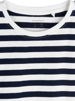 GATE Bawełniana koszulka w paski|Dzieci Dziewczynki·Koszulki I Topy